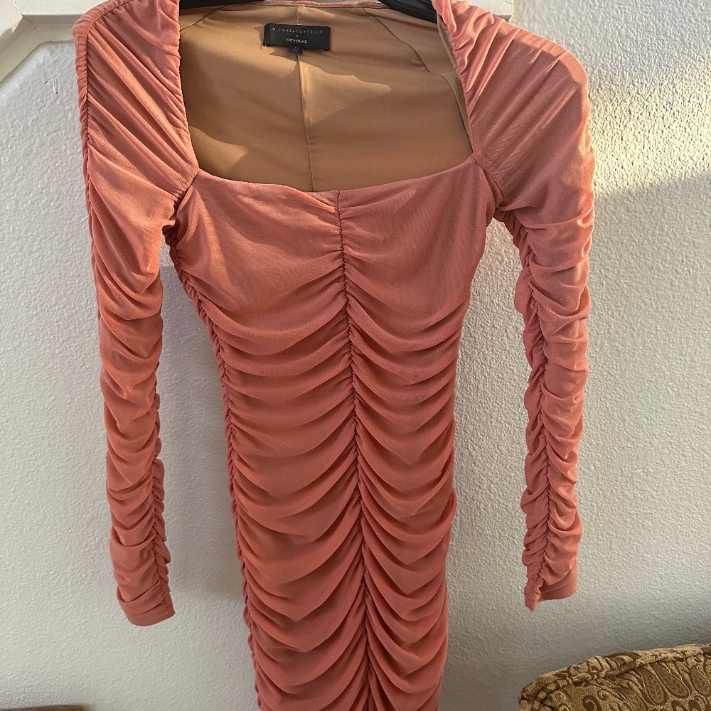 x REVOLVE Franky Mini Dress in Mauve